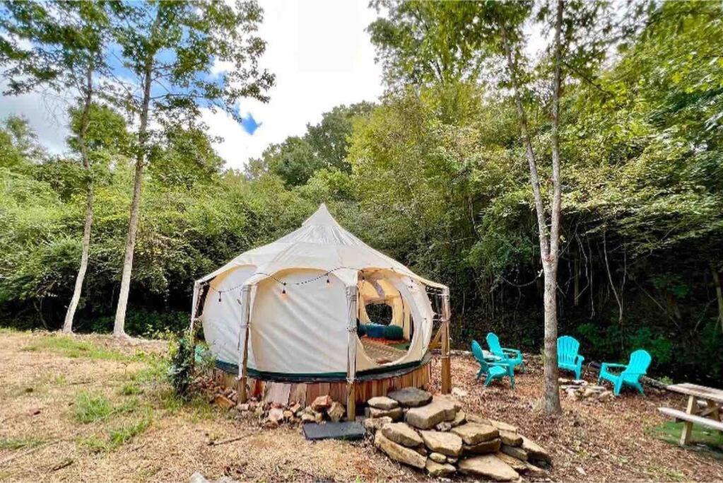 The Pisces-A Stargazing, Luxury Glamping Tent Rogersville Extérieur photo