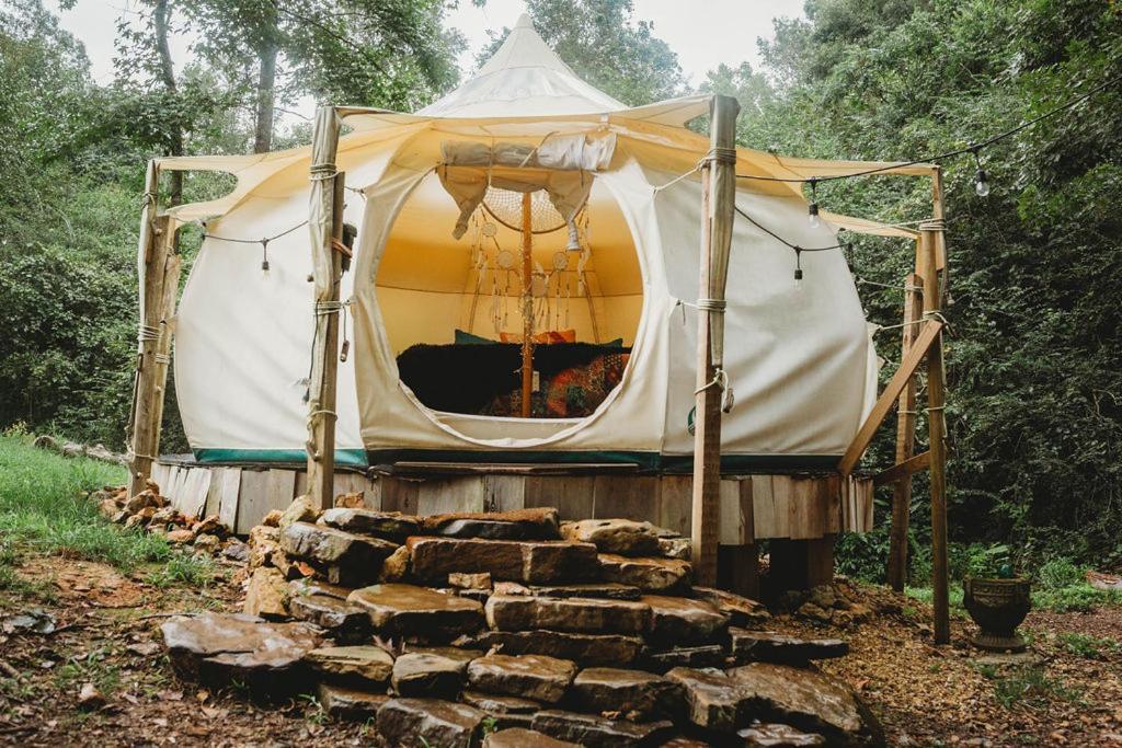 The Pisces-A Stargazing, Luxury Glamping Tent Rogersville Extérieur photo
