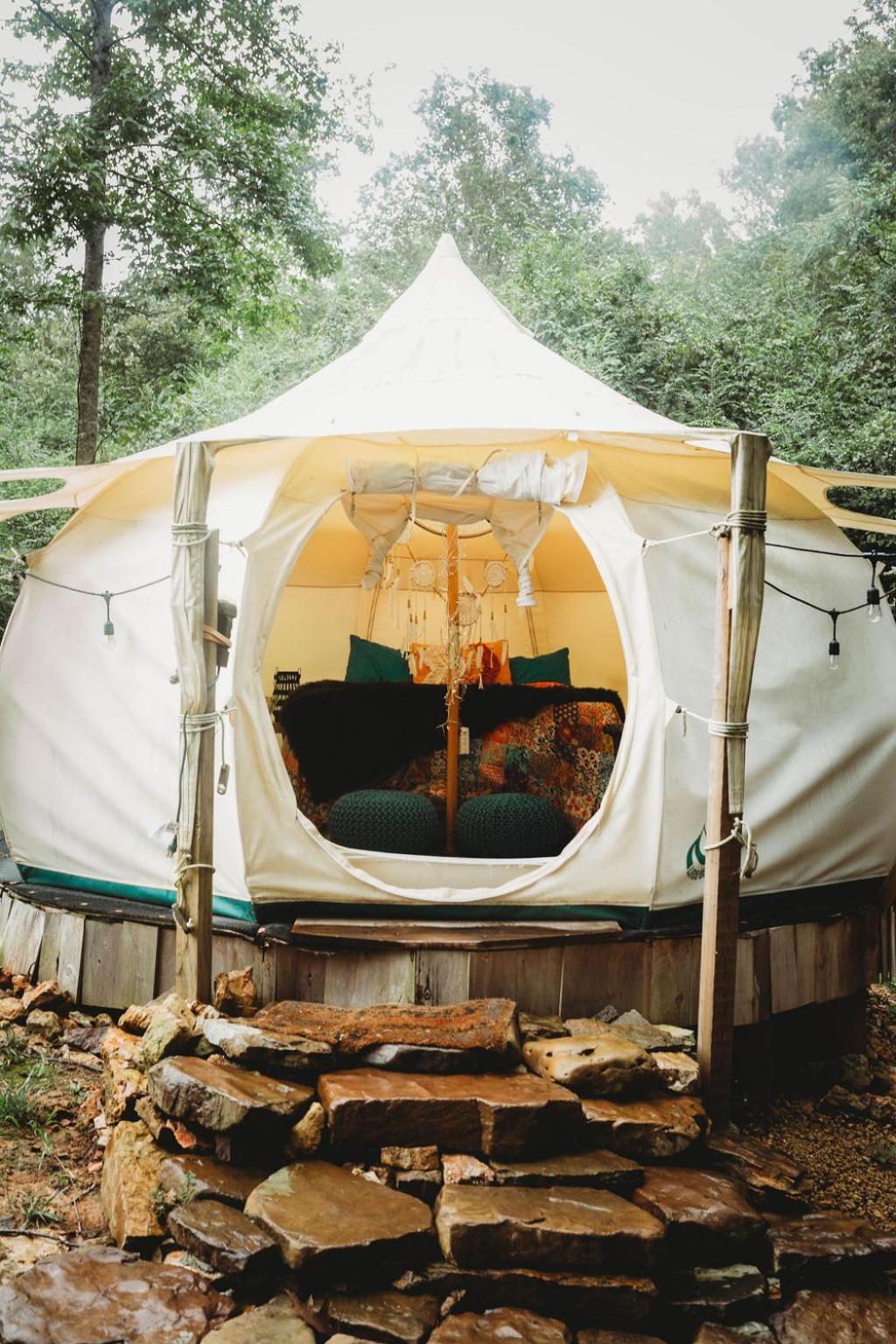 The Pisces-A Stargazing, Luxury Glamping Tent Rogersville Extérieur photo